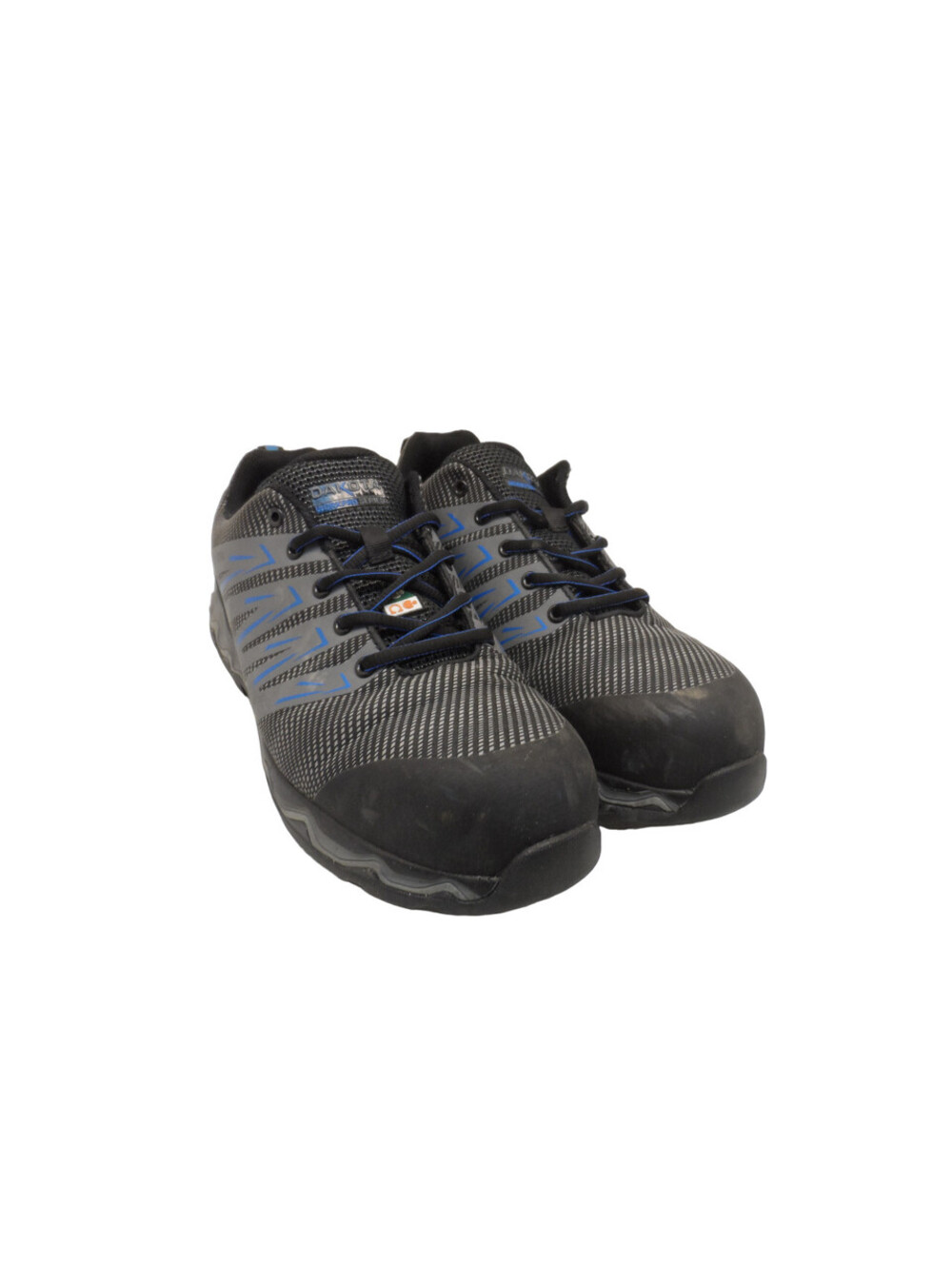 DAKOTA Men's 2400 Aluminum Toe Comp Plate FreshTech Low-Cut Work Shoes Grey 13M